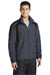 Sport-Tek JST60 Mens Water Resistant Full Zip Jacket Graphite Grey/Black Model 3q