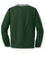 Sport-Tek JST62 Mens Water Resistant V-Neck Jacket Forest Green/White Flat Back