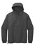 Sport-Tek JST66 Mens Packable Anorak 1/4 Zip Hooded Jacket Graphite Grey Flat Front