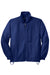 Sport-Tek JST70 Mens Water Resistant Full Zip Wind Jacket True Royal Blue Flat Front