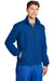 Sport-Tek JST70 Mens Water Resistant Full Zip Wind Jacket True Royal Blue Model 3q