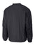 Sport-Tek JST72 Mens V-Neck Wind Jacket Graphite Grey Flat Back