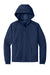 Sport-Tek JST73/TJST73 Mens Water Resistant Full Zip Hooded Jacket True Navy Blue Flat Front