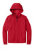 Sport-Tek JST73/TJST73 Mens Water Resistant Full Zip Hooded Jacket True Red Flat Front