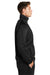 Sport-Tek JST90 Mens Full Zip Track Jacket Black Model Side