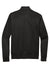 Sport-Tek JST94 Mens Full Zip Track Jacket Black Flat Back