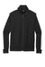 Sport-Tek JST94 Mens Full Zip Track Jacket Black/White Flat Front