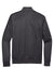 Sport-Tek JST94 Mens Full Zip Track Jacket Graphite Grey/Black Flat Back