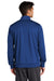 Sport-Tek JST94 Mens Full Zip Track Jacket True Royal Blue/White Model Back