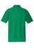 Port Authority K100/TLK100 Mens Core Classic Short Sleeve Polo Shirt Bright Kelly Green Flat Back