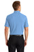 Port Authority K100/TLK100 Mens Core Classic Short Sleeve Polo Shirt Carolina Blue Model Back