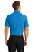 Port Authority K100/TLK100 Mens Core Classic Short Sleeve Polo Shirt Coastal Blue Model Back