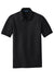 Port Authority K100/TLK100 Mens Core Classic Short Sleeve Polo Shirt Black Flat Front