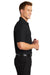 Port Authority K100/TLK100 Mens Core Classic Short Sleeve Polo Shirt Black Model Side