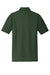 Port Authority K100/TLK100 Mens Core Classic Short Sleeve Polo Shirt Deep Forest Green Flat Back