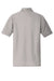 Port Authority K100/TLK100 Mens Core Classic Short Sleeve Polo Shirt Gusty Grey Flat Back