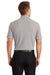 Port Authority K100/TLK100 Mens Core Classic Short Sleeve Polo Shirt Gusty Grey Model Back