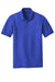 Port Authority K100/TLK100 Mens Core Classic Short Sleeve Polo Shirt True Royal Blue Flat Front