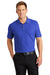 Port Authority K100/TLK100 Mens Core Classic Short Sleeve Polo Shirt True Royal Blue Model Front