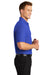 Port Authority K100/TLK100 Mens Core Classic Short Sleeve Polo Shirt True Royal Blue Model Side