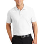 Port Authority Mens Core Classic Short Sleeve Polo Shirt - White