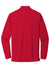 Port Authority K110LS Mens Dry Zone Performance Moisture Wicking Long Sleeve Polo Shirt Rich Red Flat Back