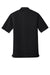 Port Authority K110P Mens Dry Zone Moisture Wicking Short Sleeve Polo Shirt w/ Pocket Deep Black Flat Back