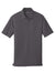 Port Authority K110P Mens Dry Zone Moisture Wicking Short Sleeve Polo Shirt w/ Pocket Graphite Grey Flat Front