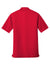 Port Authority K110P Mens Dry Zone Moisture Wicking Short Sleeve Polo Shirt w/ Pocket Rich Red Flat Back