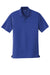 Port Authority K110 Mens Dry Zone Moisture Wicking Short Sleeve Polo Shirt True Royal Blue Flat Front