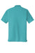 Port Authority K110 Mens Dry Zone Moisture Wicking Short Sleeve Polo Shirt Aquamarine Flat Back