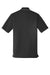 Port Authority K111 Mens Dry Zone Moisture Wicking Short Sleeve Polo Shirt Deep Black/Graphite Grey Flat Back