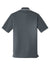 Port Authority K111 Mens Dry Zone Moisture Wicking Short Sleeve Polo Shirt Graphite Grey/White Flat Back