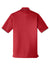 Port Authority K111 Mens Dry Zone Moisture Wicking Short Sleeve Polo Shirt Rich Red/Deep Black Flat Back