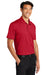 Port Authority K398 Mens Staff Performance Moisture Wicking Short Sleeve Polo Shirt Engine Red Model 3q