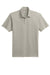 Port Authority K398 Mens Staff Performance Moisture Wicking Short Sleeve Polo Shirt Silver Grey Flat Front