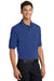 Port Authority K420P Mens Shrink Resistant Short Sleeve Polo Shirt w/ Pocket Royal Blue Model 3q