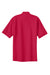 Port Authority K420/TLK420 Mens Shrink Resistant Short Sleeve Polo Shirt Red Flat Back