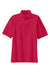 Port Authority K420/TLK420 Mens Shrink Resistant Short Sleeve Polo Shirt Red Flat Front