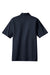 Port Authority K455/TLK455 Mens Rapid Dry Moisture Wicking Short Sleeve Polo Shirt Classic Navy Blue Flat Back