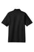 Port Authority K455/TLK455 Mens Rapid Dry Moisture Wicking Short Sleeve Polo Shirt Jet Black Flat Back