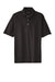 Sport-Tek K469/TK469 Mens Dri-Mesh Moisture Wicking Short Sleeve Polo Shirt Black Flat Front