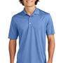 Sport-Tek Mens Dri-Mesh Moisture Wicking Short Sleeve Polo Shirt - Blueberry