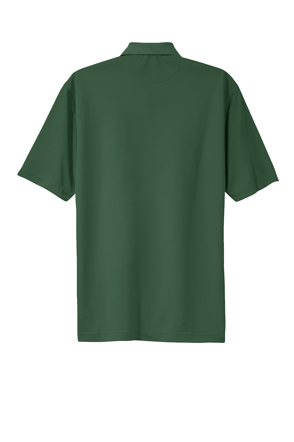 Sport-Tek K469/TK469 Mens Dri-Mesh Moisture Wicking Short Sleeve Polo Shirt Forest Green Flat Back