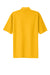 Sport-Tek K469/TK469 Mens Dri-Mesh Moisture Wicking Short Sleeve Polo Shirt Gold Flat Back