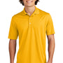 Sport-Tek Mens Dri-Mesh Moisture Wicking Short Sleeve Polo Shirt - Gold