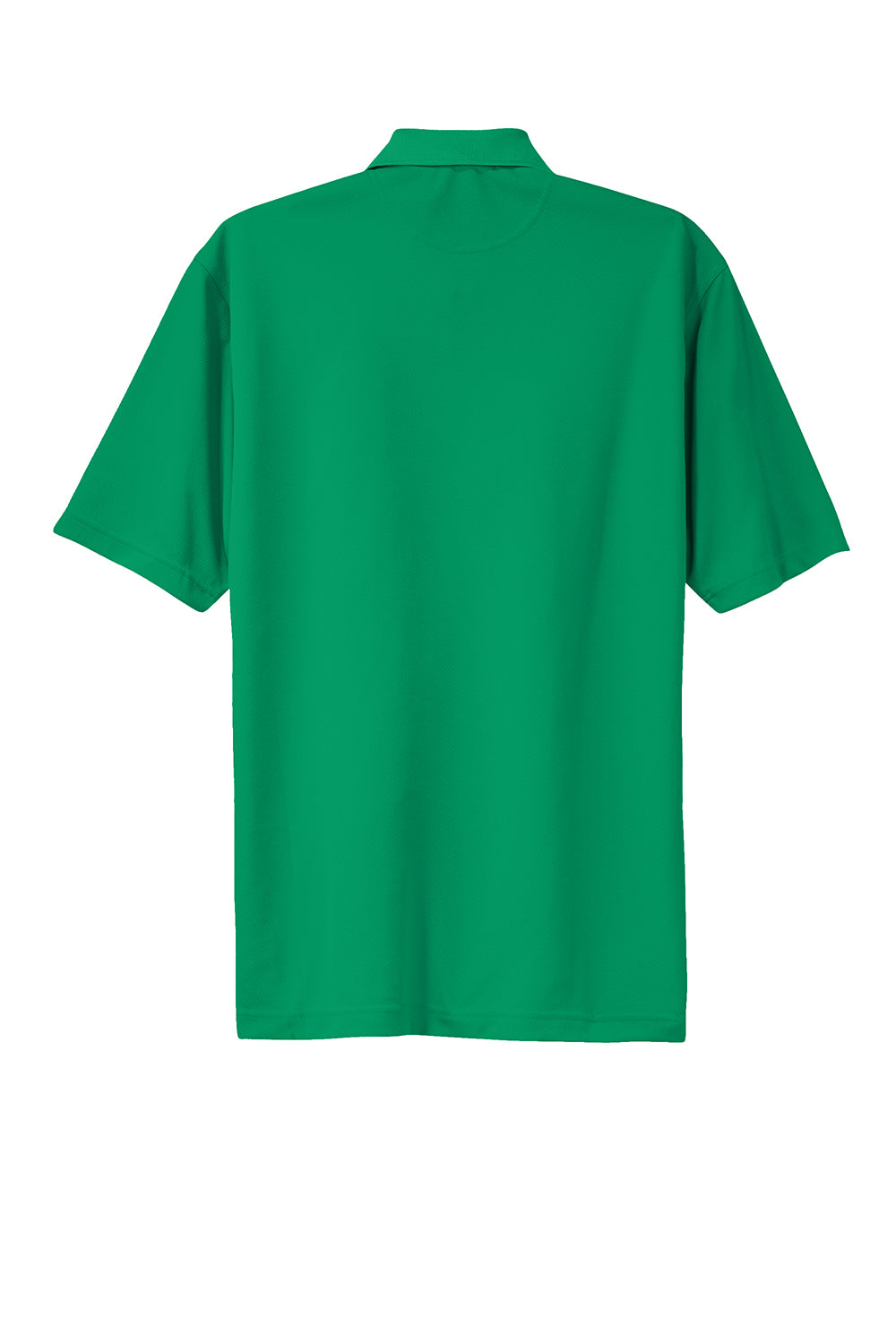 Sport-Tek K469/TK469 Mens Dri-Mesh Moisture Wicking Short Sleeve Polo Shirt Kelly Green Flat Back