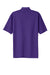 Sport-Tek K469/TK469 Mens Dri-Mesh Moisture Wicking Short Sleeve Polo Shirt Purple Flat Back