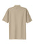 Sport-Tek K469/TK469 Mens Dri-Mesh Moisture Wicking Short Sleeve Polo Shirt Sandstone Flat Back