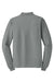 Port Authority K500LS/TLK500LS Mens Silk Touch Wrinkle Resistant Long Sleeve Polo Shirt Cool Grey Flat Back